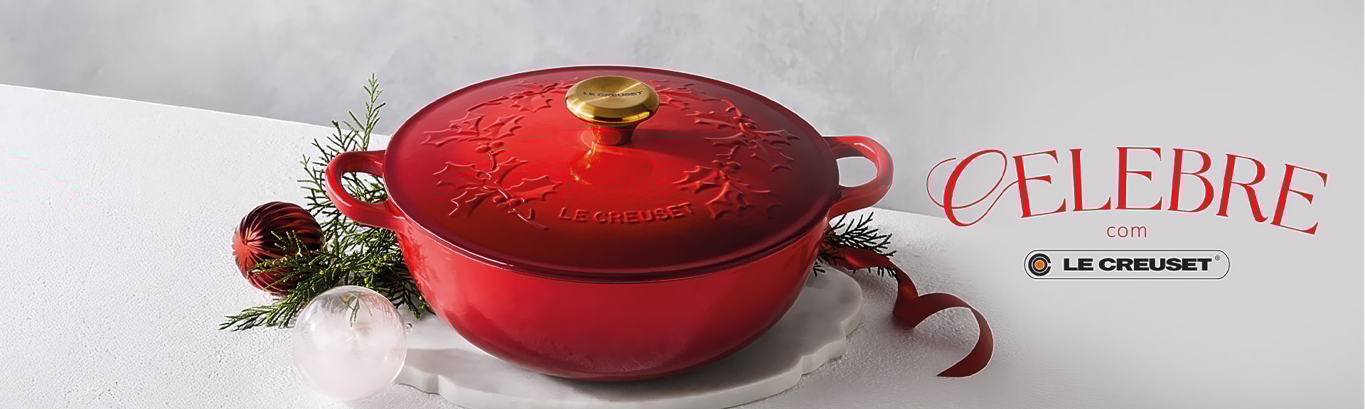 Celebre com Le Creuset