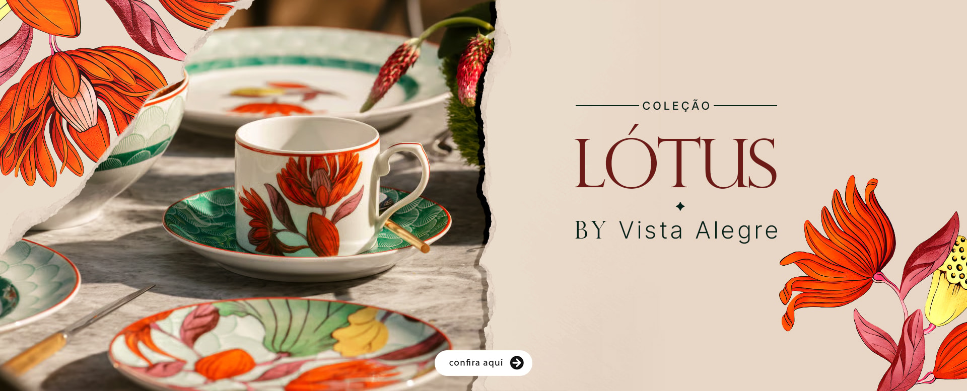 Vista Alegre Lotus by Liberty