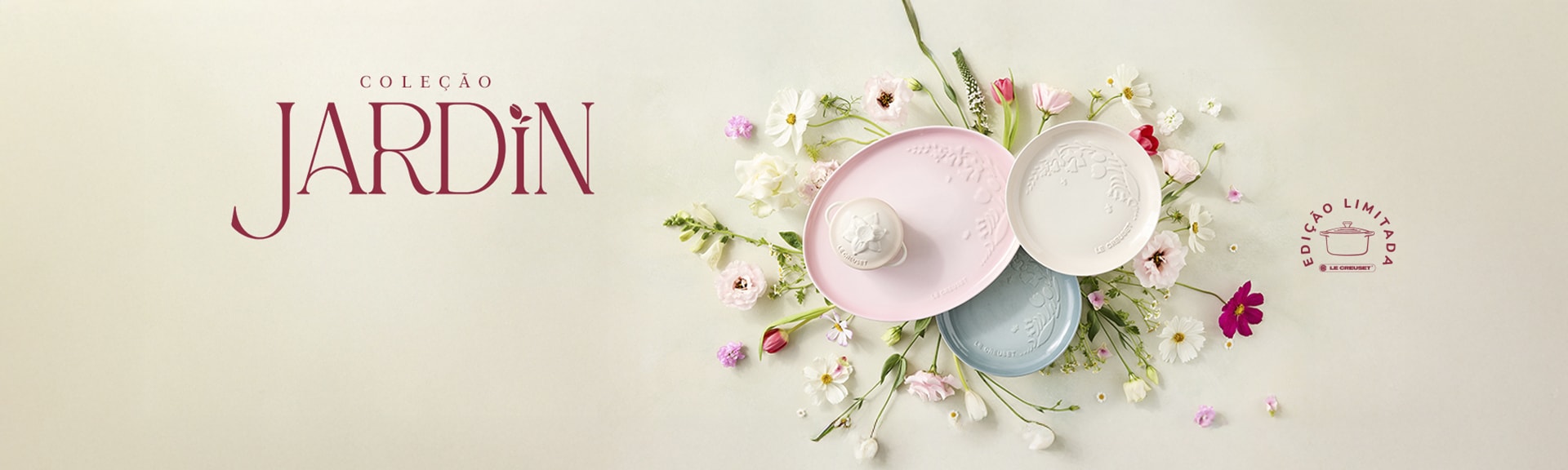 Coleção Jardin Le Creuset