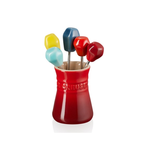 Set 5 Palitos para Aperitivo Le Creuset Colorido