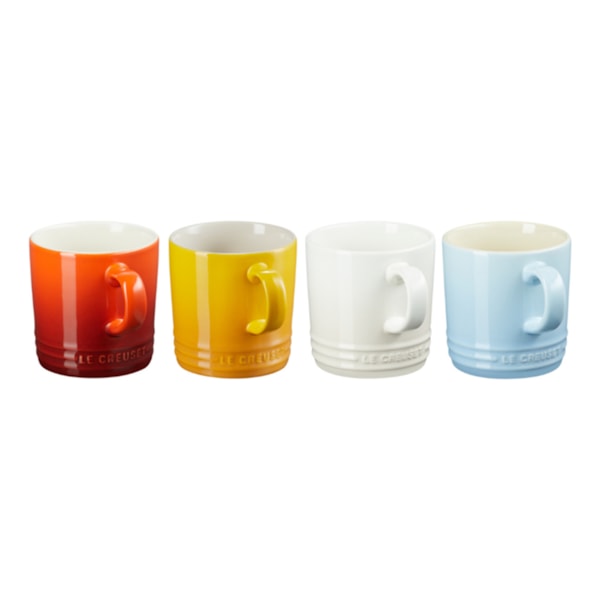 Set Canecas Le Creuset Elements 350 ml - 4 peças