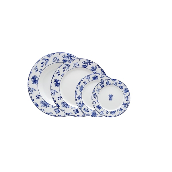 Baixela 24 peças Vista Alegre Chintz Azul