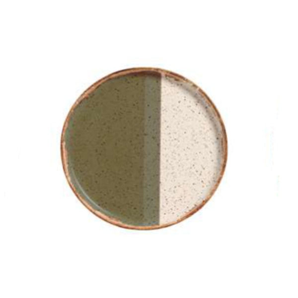 Jogo de Pratos Rasos Scalla Colors Verde 27,5 cm - 6 peças