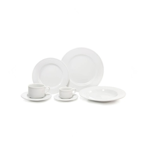 Jogo de Jantar, Chá e Café 30 peças Vista Alegre Perla