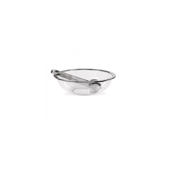 Saladeira com Pegador Riva Milan Aço Inox 29,5 x 10,5 cm