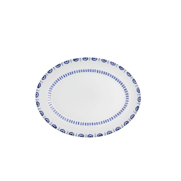Travessa Oval Vista Alegre Azure 2,9 x 27,3 x 35,8 cm