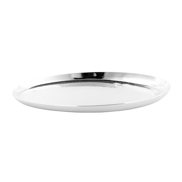 Salvinha Oval Riva Sarezzo Aço Inox 27 x 16,5 x 2 cm