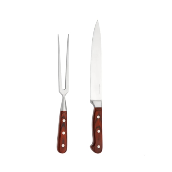 Jogo de Churrasco Fracalanza Hanzzo Wood - 2 Peças