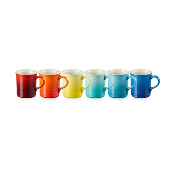 Set Canecas Seattle Le Creuset Gift Collection 400 ml - 6 peças