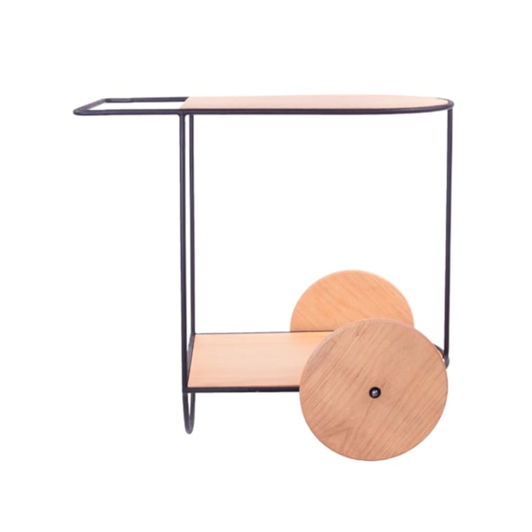 Carrinho de Bar Modali Design Mônaco 76 x 80 x 40 cm