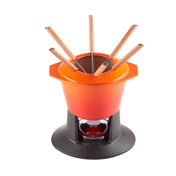 Fondue Gourmand Le Creuset Laranja