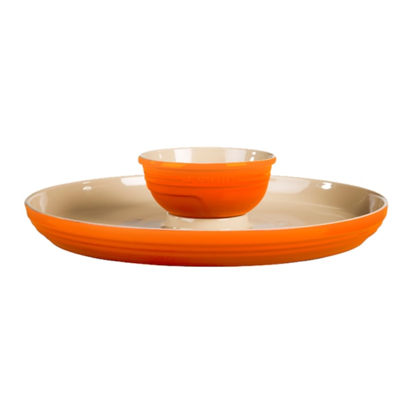 Prato para Aperitivo Le Creuset Laranja 34 cm