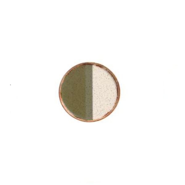 Jogo de Pratos para Sobremesa Scalla Colors Verde 20 cm - 6 peças