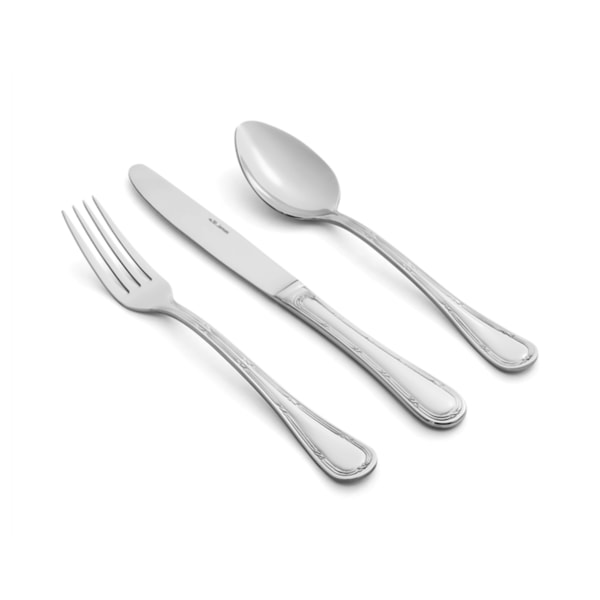 Faqueiro St James My Lace Aço Inox - 101 peças