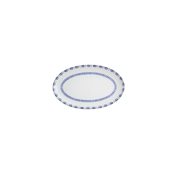 Travessa Oval Vista Alegre Azure 2,3 x 15,6 x 25,2 cm
