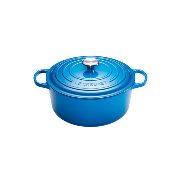 Panela Redonda Le Creuset Signature Azul Marseille 20 cm