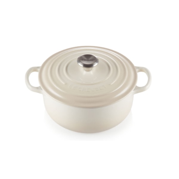Panela Redonda Le Creuset Signature Meringue 22 cm