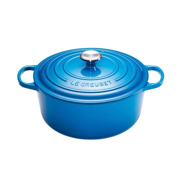 Panela Redonda Le Creuset Signature Azul Marseille 26 cm