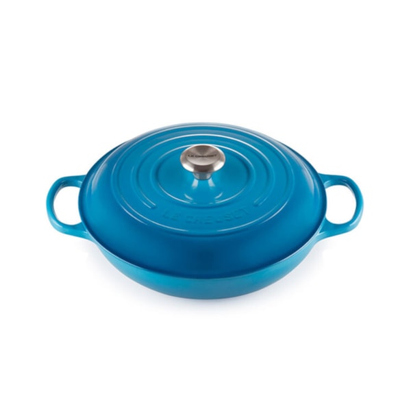 Caçarola Buffet Le Creuset Signature Azul Marseille 26 cm