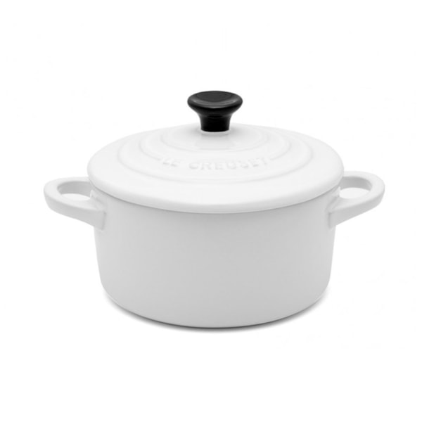 Mini Cocotte Le Creuset Branca 10 cm