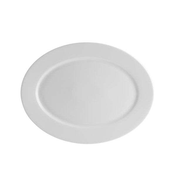 Travessa Oval Vista Alegre Broadway White 35 cm