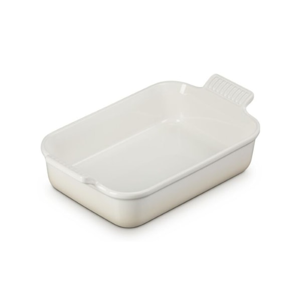 Travessa Retangular Le Creuset Heritage Meringue 26 cm