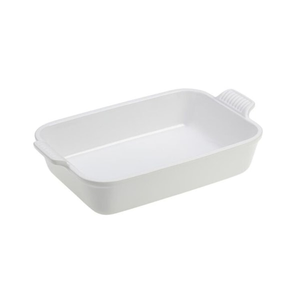 Travessa Retangular Le Creuset Heritage Branca 32 cm