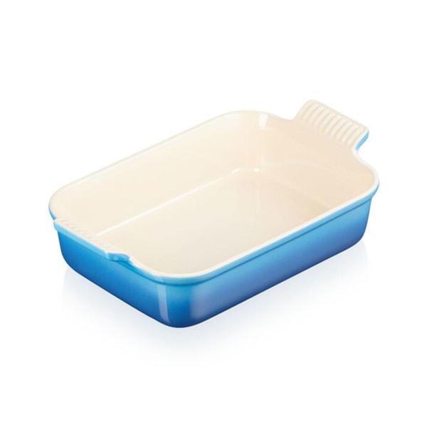 Travessa Retangular Le Creuset Heritage Azul Marseille 32 cm