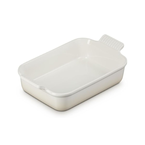 Travessa Retangular Le Creuset Heritage Meringue 32 cm