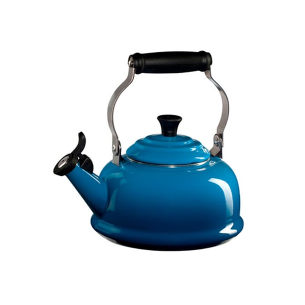 Chaleira com Apito Le Creuset Azul Marseille 1,6 litros