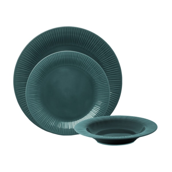 Baixela 18 peças Noritake Conifere Teal