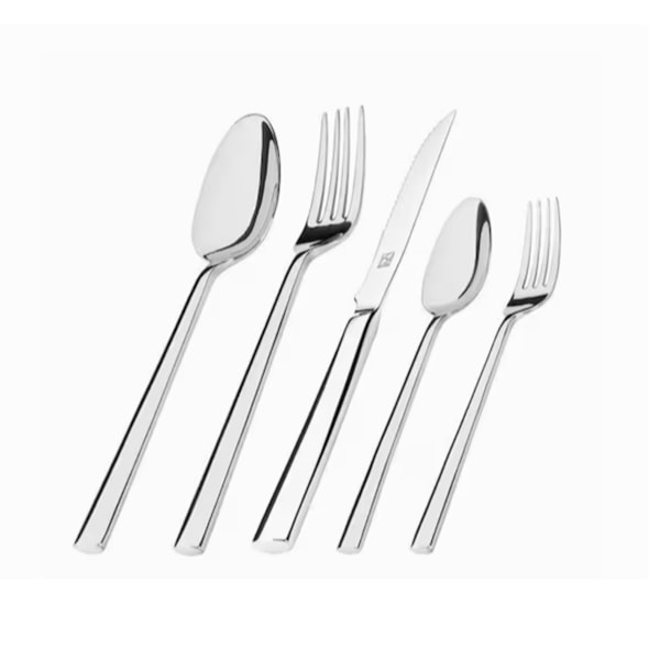 Faqueiro Hercules Mykonos Aço Inox - 101 peças