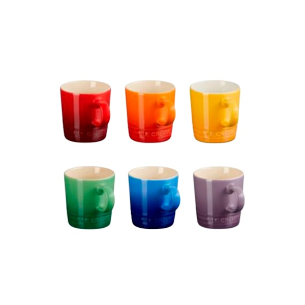Set de 6 Canecas Le Creuset Gift Collection 100 ml