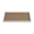 Bandeja Retangular Adely Decor Amadeirada 3 x 18 x 38 cm