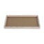 Bandeja Retangular Adely Decor Amadeirada 3 x 18 x 38 cm