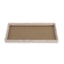 Bandeja Retangular Adely Decor Amadeirada 3 x 27 x 45 cm