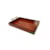 Bandeja Retangular Lucatti Bali Marrom 8 x 40 x 27 cm