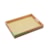 Bandeja Retangular Palhinha com Alça OIKOS Bambu 39 x 28 x 5 cm
