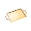 Bandeja Riva Cascia Ouro 24K 27 x 16,5 x 1 cm