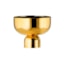 Cachepot Riva Boreal Ouro 24 K 14 x 14,5 cm