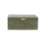 Caixa Decorativa Mart com Revestimento em PU Verde 12,5 x 30 x 20 cm