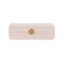 Caixa Decorativa Mart em Linho com Fecho Dourado 7,5 x 26 x 18 cm