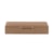 Caixa Decorativa Mart em MDF e Revestimento em PU Marrom 4 x 21 x 12 cm
