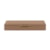 Caixa Decorativa Mart em MDF e Revestimento em PU Marrom 4 x 27 x 15 cm