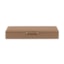 Caixa Decorativa Mart em MDF e Revestimento em PU Marrom 4 x 27 x 15 cm