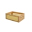 Caixa Organizadora Empilhável Palhinha OIKOS Bambu 22 cm