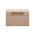 Caixa Retangular em MDF com Revestimento PU Bege 3,5 x 30,5 x 20,5 cm