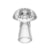 Castiçal Lyor Mushroom 10 x 14,5 cm