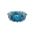 Centro de Mesa Cristais D´Labone Nice Aquamarine 30 x 30 cm