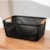 Cesta Organizadora Bono Home Preta 32 x 20 x 14,5 cm